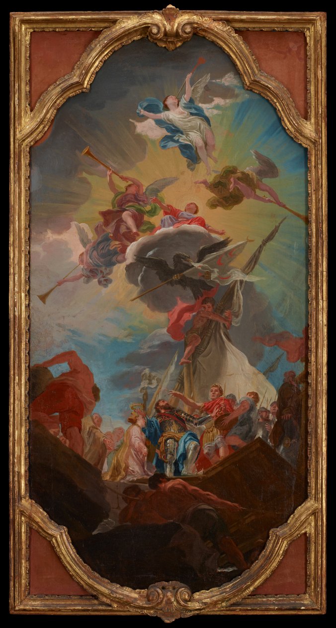 De Verheerlijking van Andrea Doria, ca. 1750-68 door Domenico Corvi