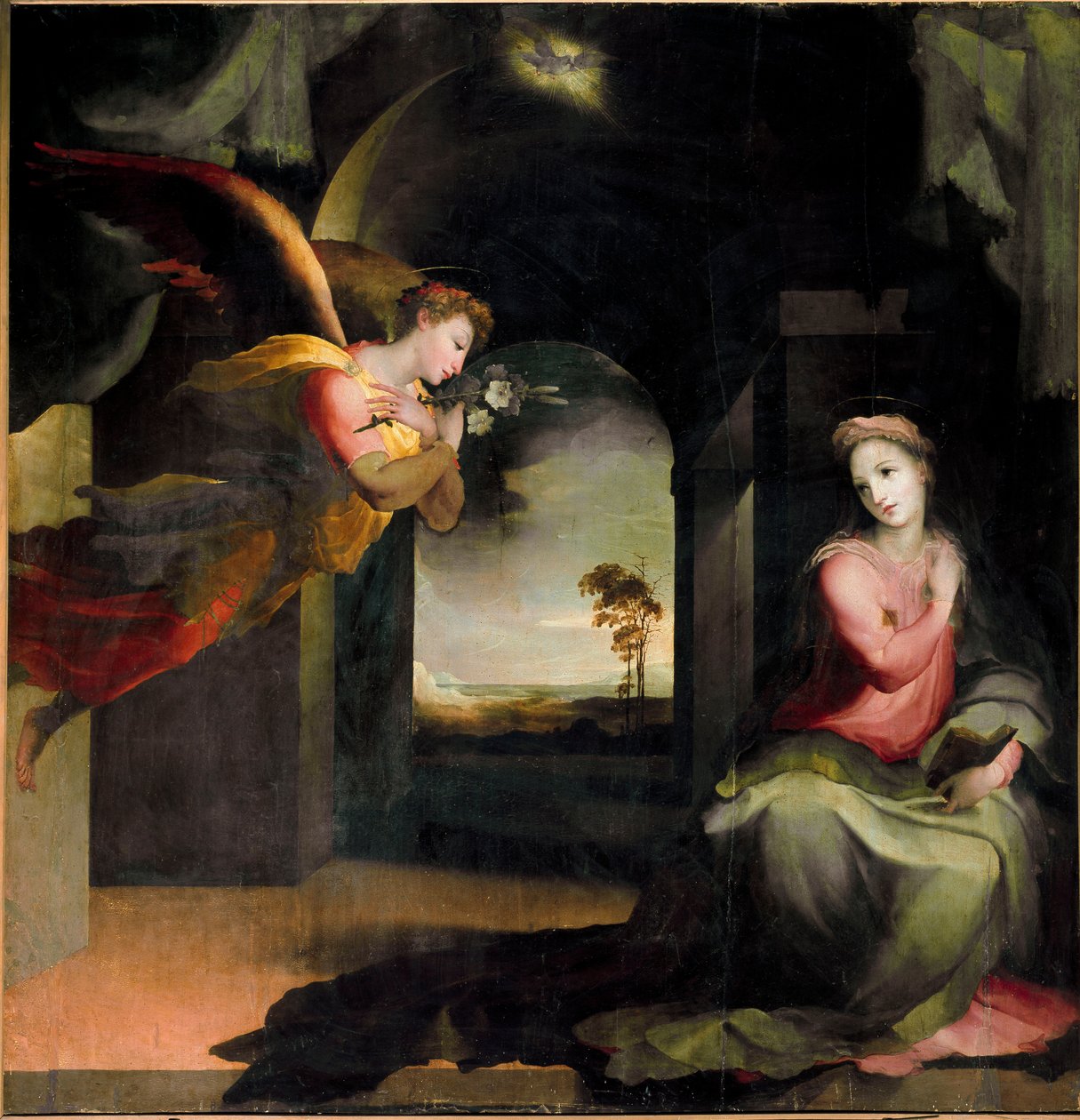 Annunciatie door Domenico Beccafumi