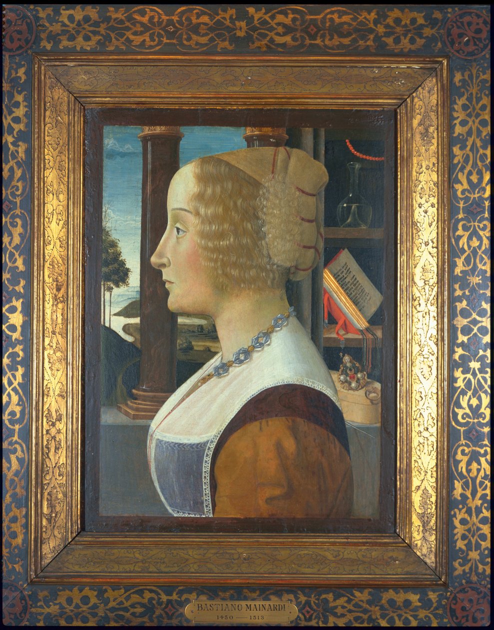 Portret van een vrouw, c.1490 door Domenico Ghirlandaio