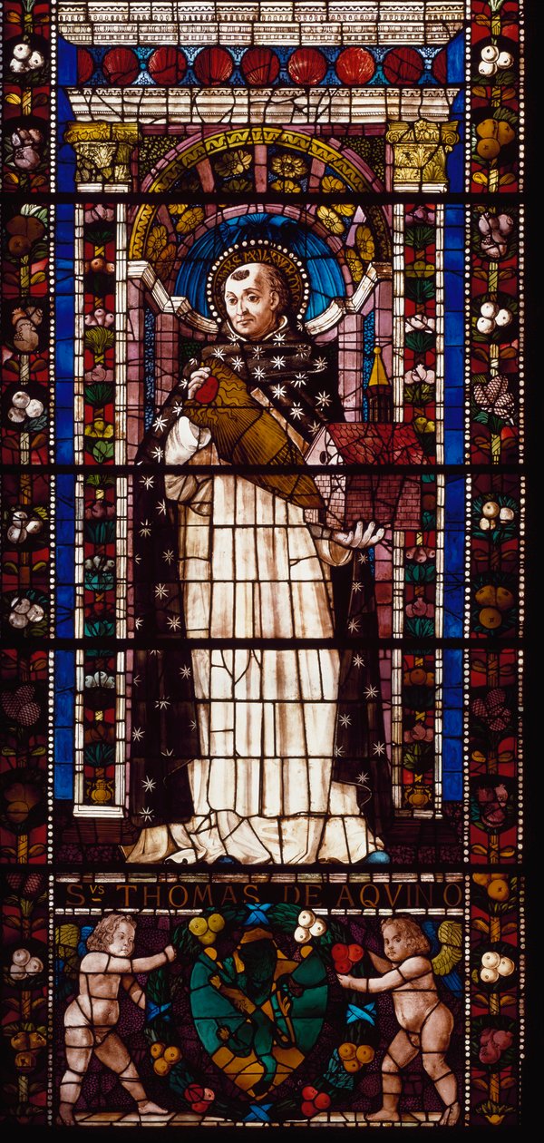 Afbeelding van Sint Thomas van Aquino door Domenico Ghirlandaio