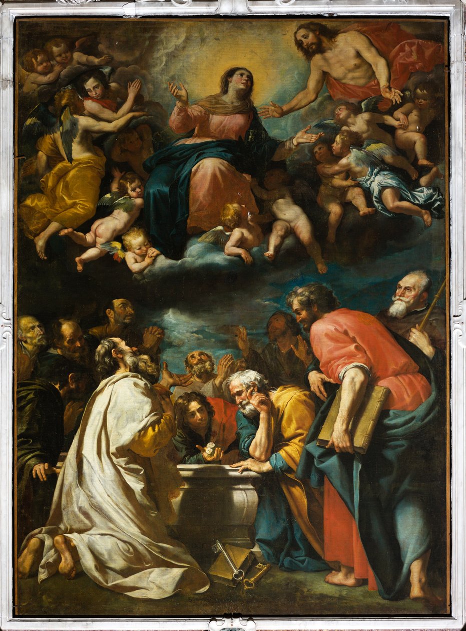 Hemelvaart van de Maagd door Domenico Il Sarzana Fiasella
