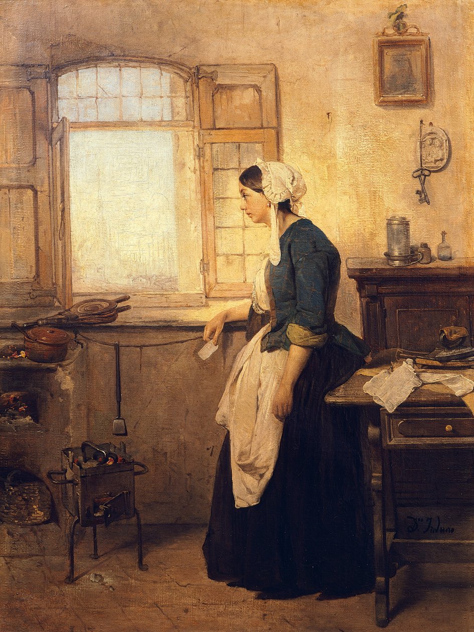 Brief door Domenico Induno