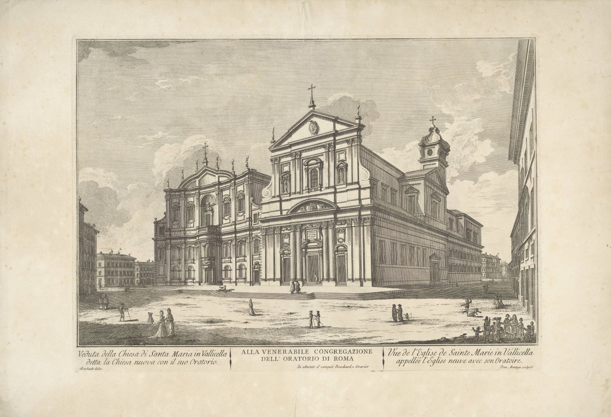 Chiesa Nuova te Rome door Domenico Montaigù