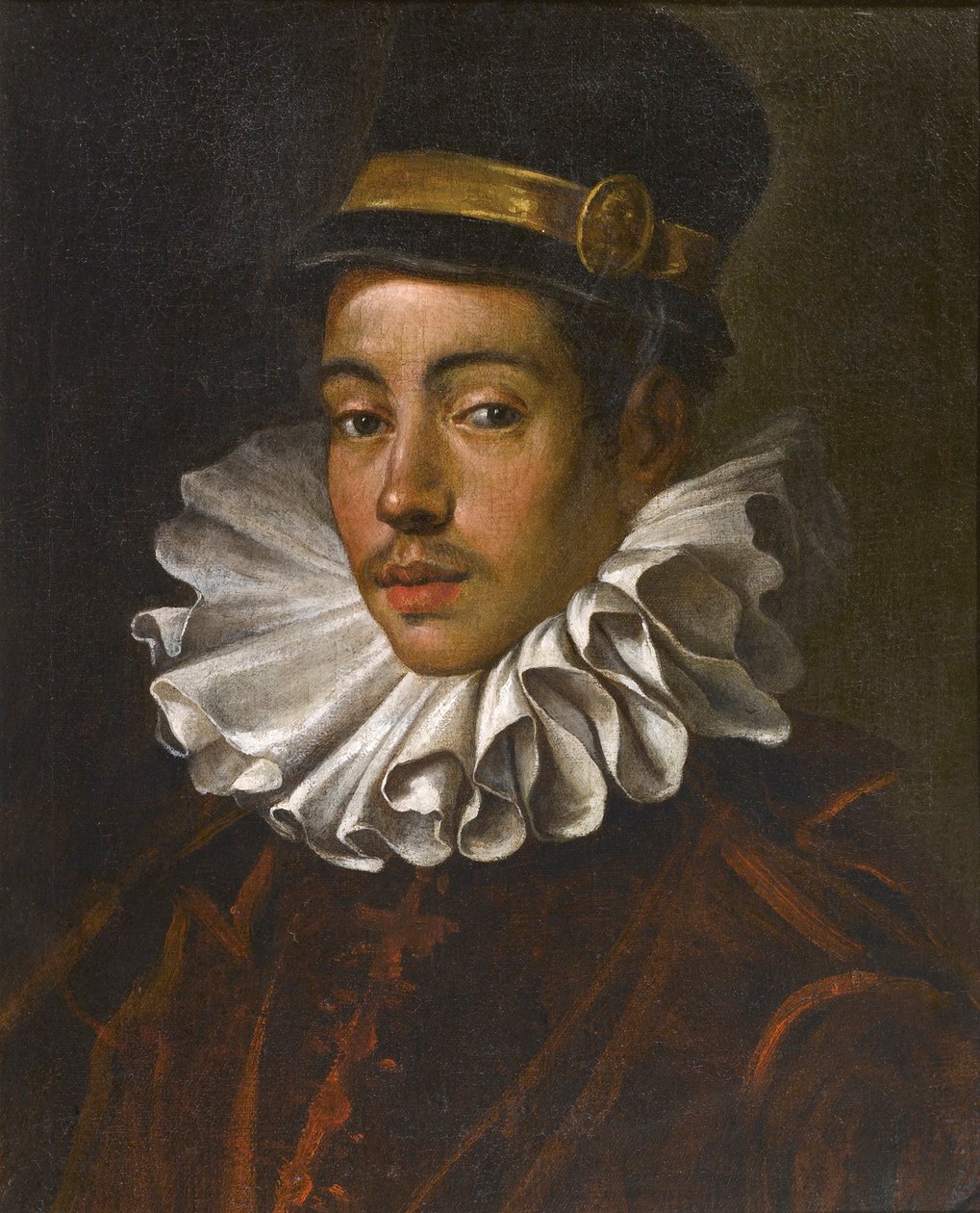 Portret van Ito Mancio, ca. 1585 door Domenico Robusti Tintoretto