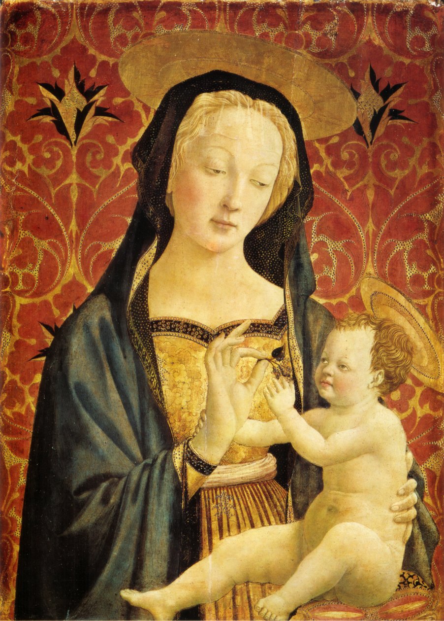 Madonna met kind door Domenico Veneziano