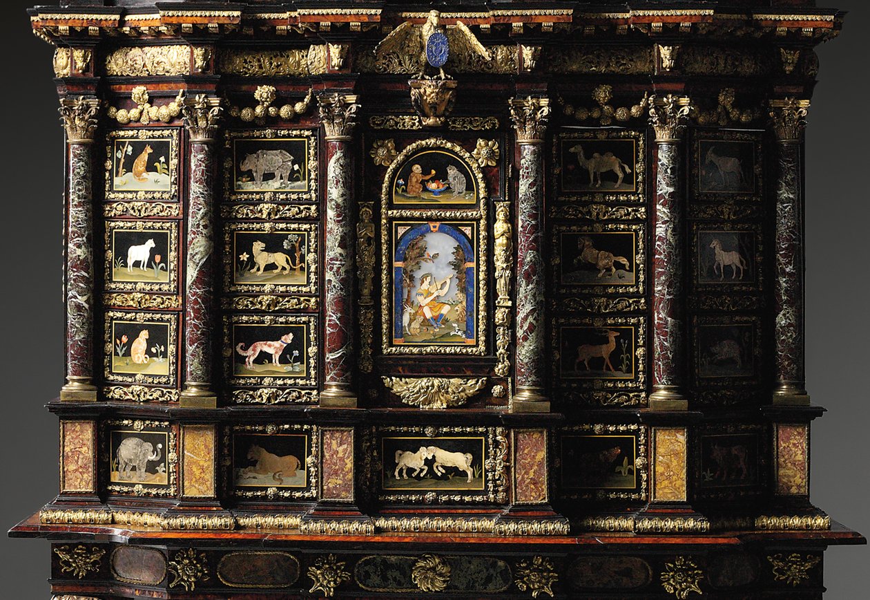 Louis XIV kabinet-op-stand door Domenico and Gobelins workshop (attr. to) Cucci