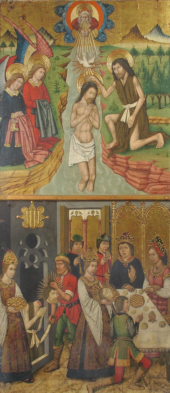 Paneel van Sint Jan Retabel, 1464-1507 door Domingo Ram