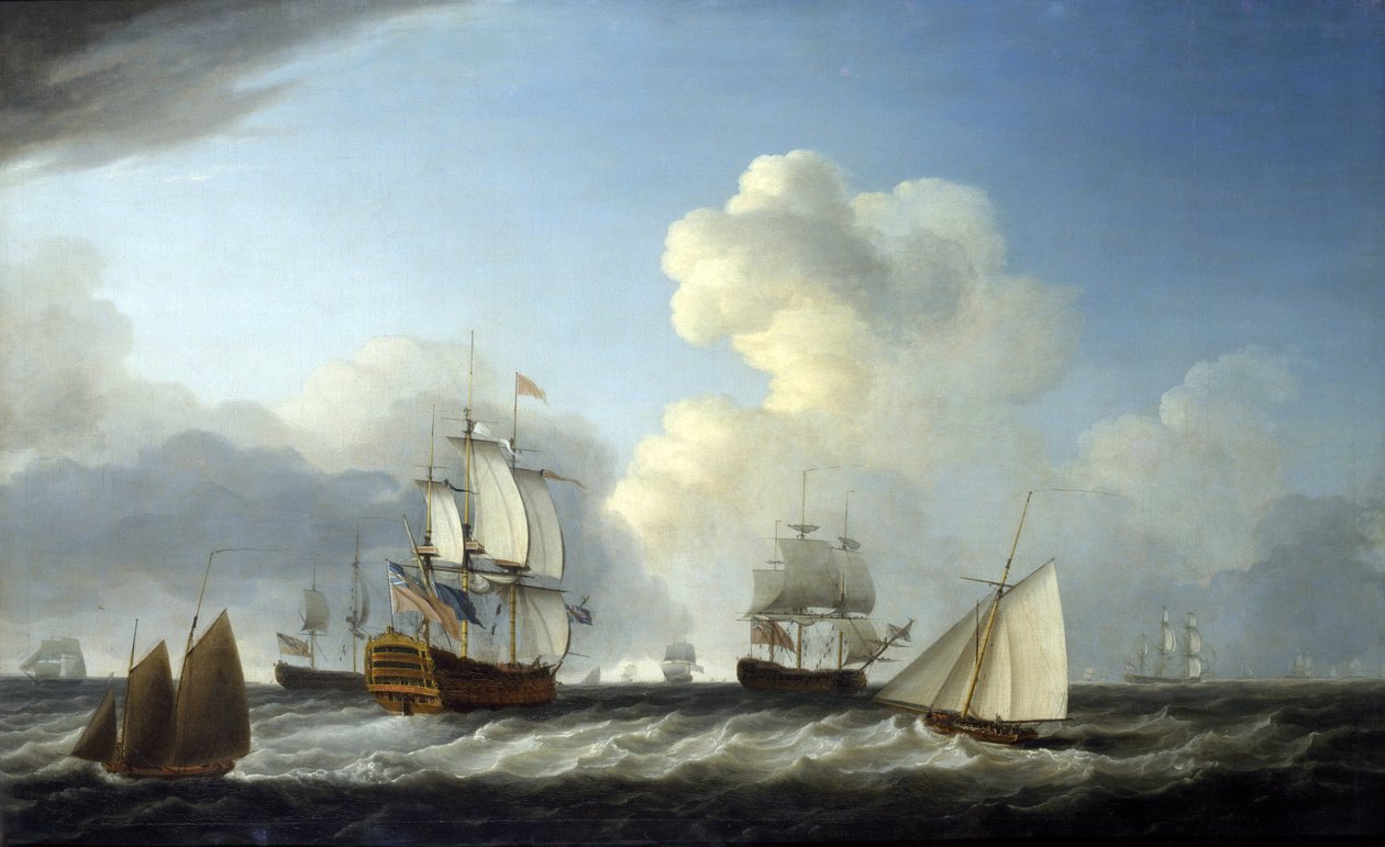 Het tweede-klas schip van de Britse Koninklijke Marine, 98 kanonnen, was de 