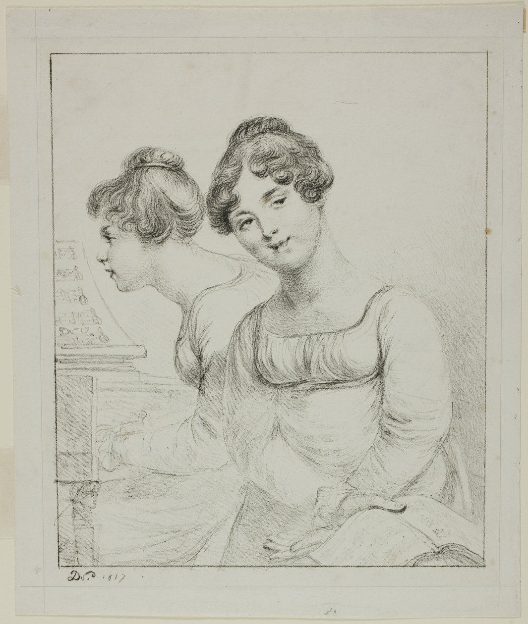 Madame Lavallée en Madame de Valory door Dominique Vivant Denon