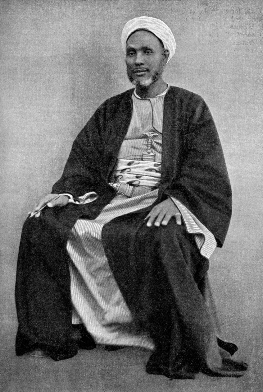 De Seyid, Mustapha el Idrisi, Zuid-Arabië, 1922 door Donald McLeish
