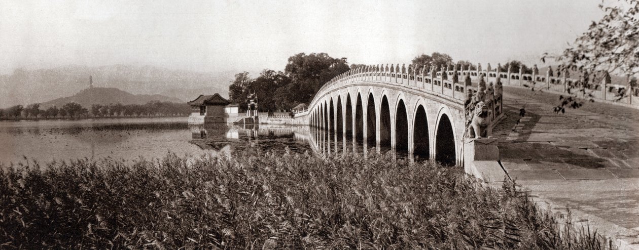 De brug met 17 bogen, Beijing door Donald Mennie