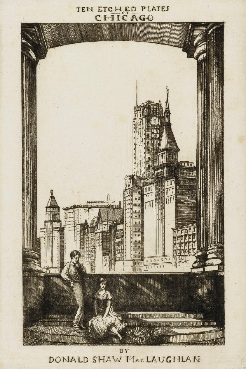Chicago, Frontispice door Donald Shaw MacLaughlan