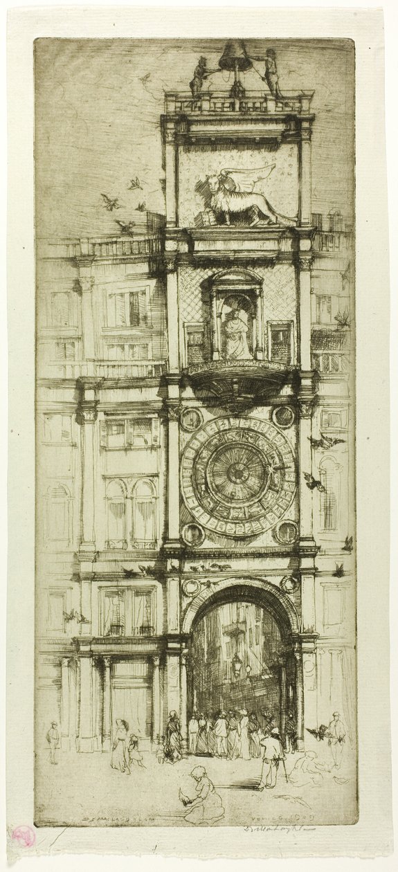 De Klokkentoren, Venetië door Donald Shaw MacLaughlan