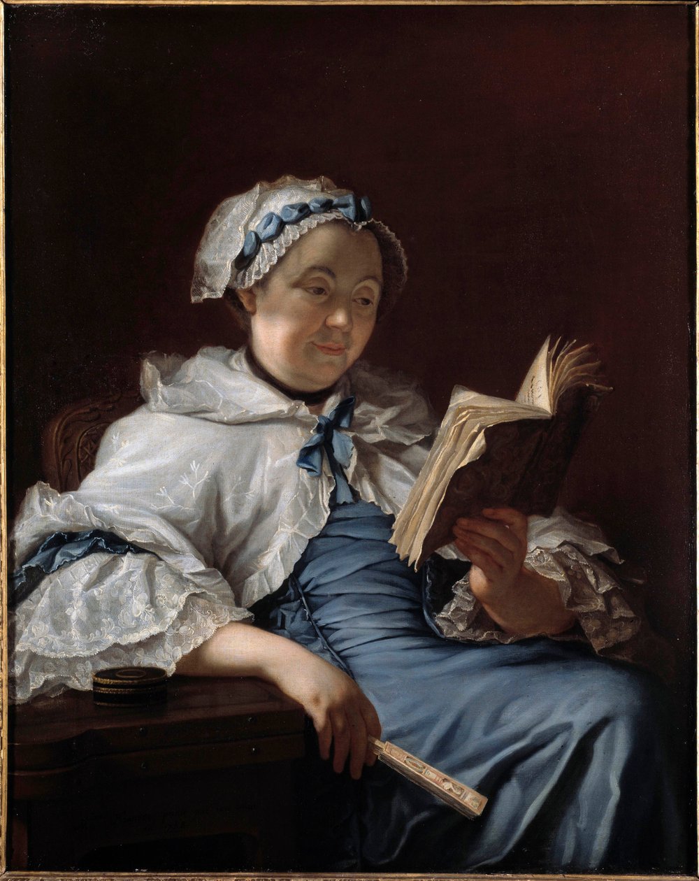 Portret van Madame Nonotte door Donat Nonotte