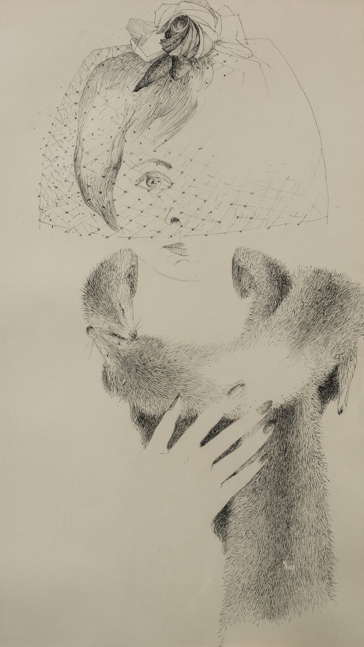 Zelfportret door Donatella Merlo
