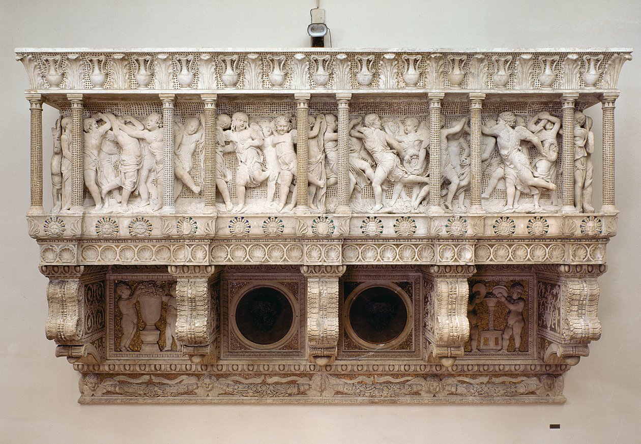 Cantoria, c.1433-38 door Donatello