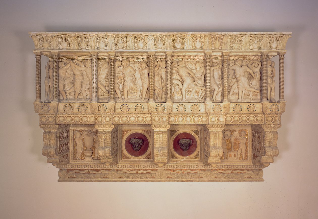Cantoria, c.1433-39 door Donatello