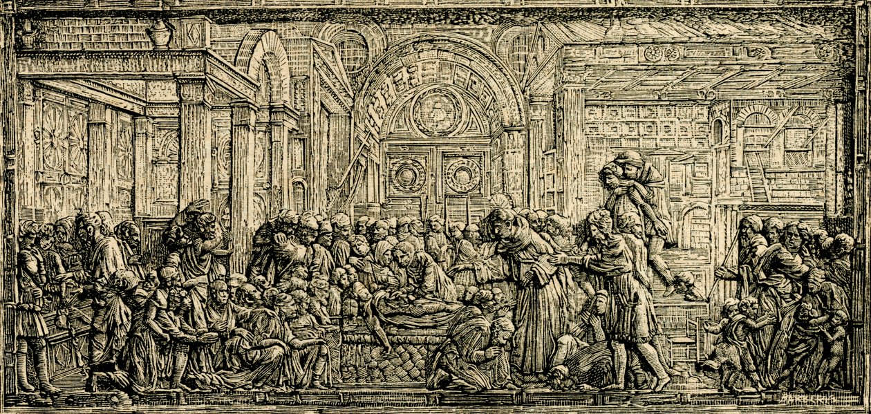Wonder van het hart van de gierige man, altaar van Sint Antonius door Donatello