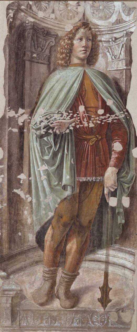 Bramante - Man met een hamer, ca. 1486 door Donato Bramante