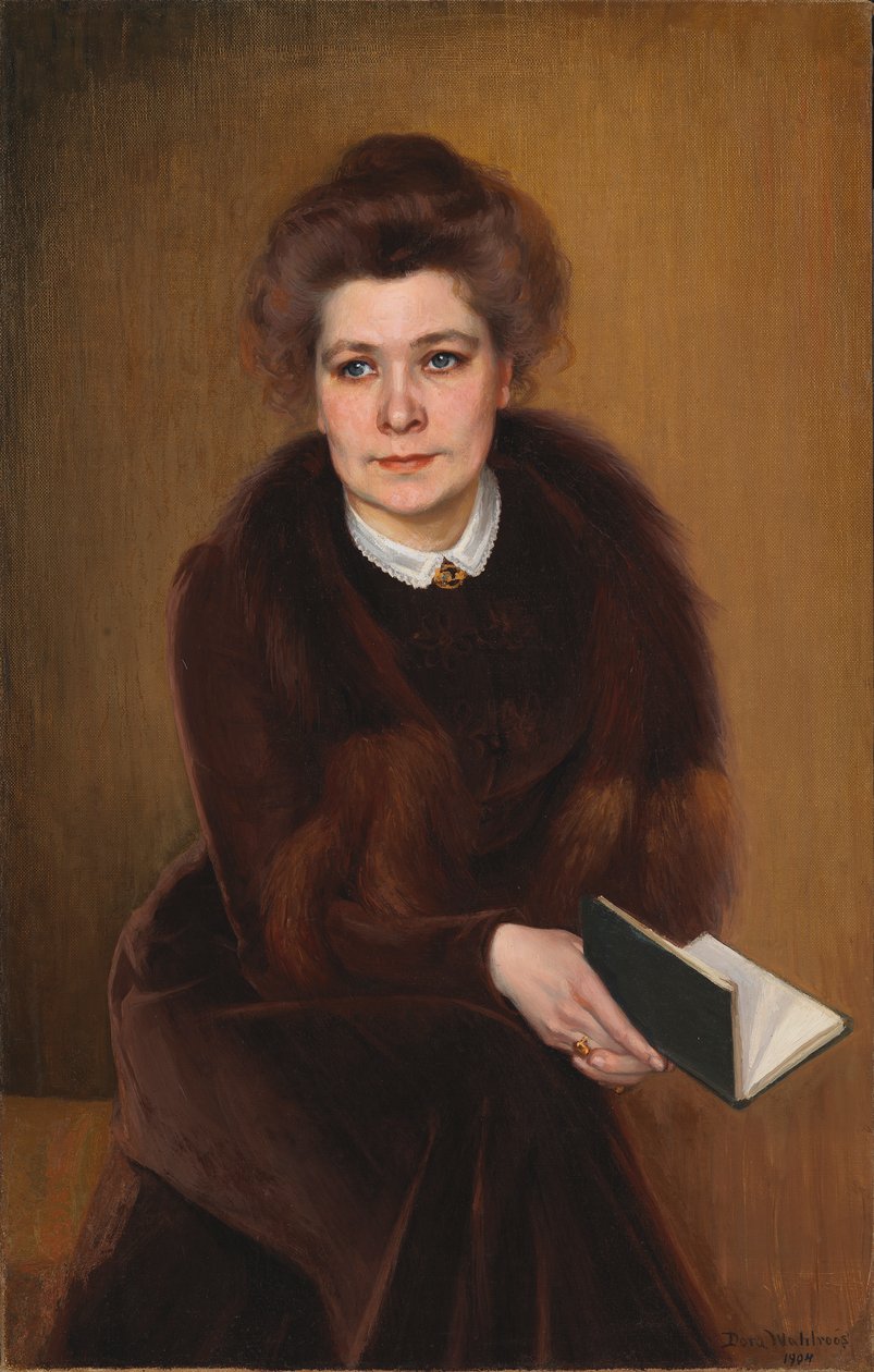 Irma (Portret van de zus van de kunstenaar) door Dora Wahlroos
