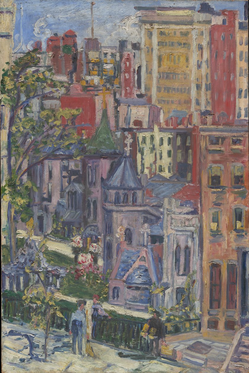 New York: De Kleine Kerk om de Hoek door Dorothea Adelheid Dreier