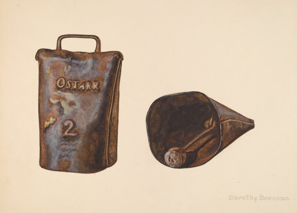 Koeienbel door Dorothy Brennan