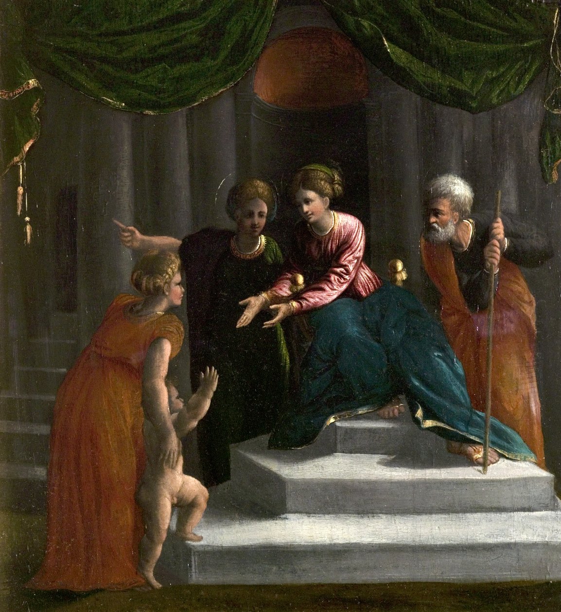 Het Christuskind leert lopen (Presentatie in de tempel)