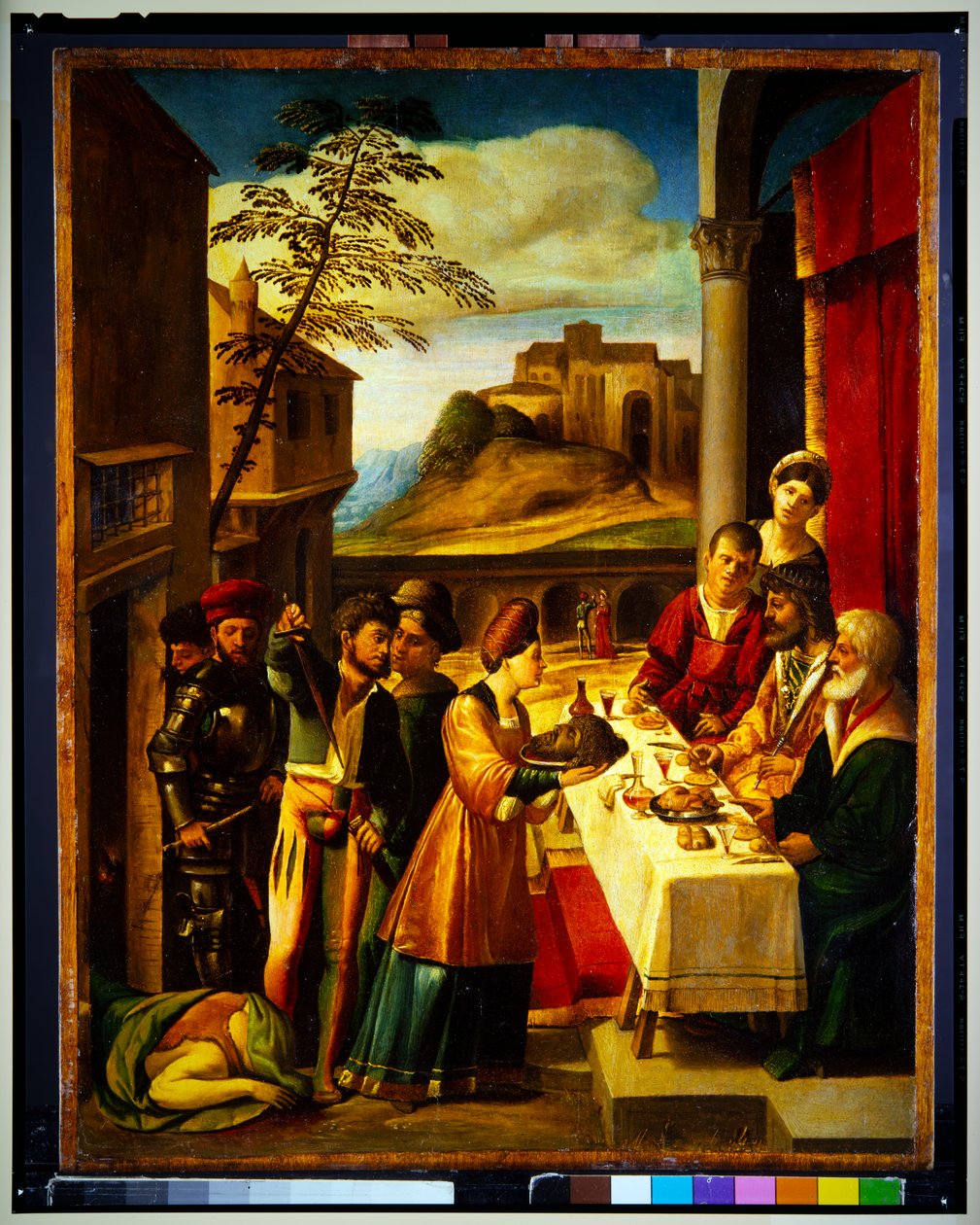 Salome met het Hoofd van Johannes de Doper door Dosso Dossi