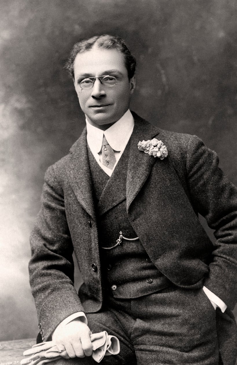 Huntley Wright 1869-1941, Engelse acteur, begin 20e eeuw door Dover Street Studios