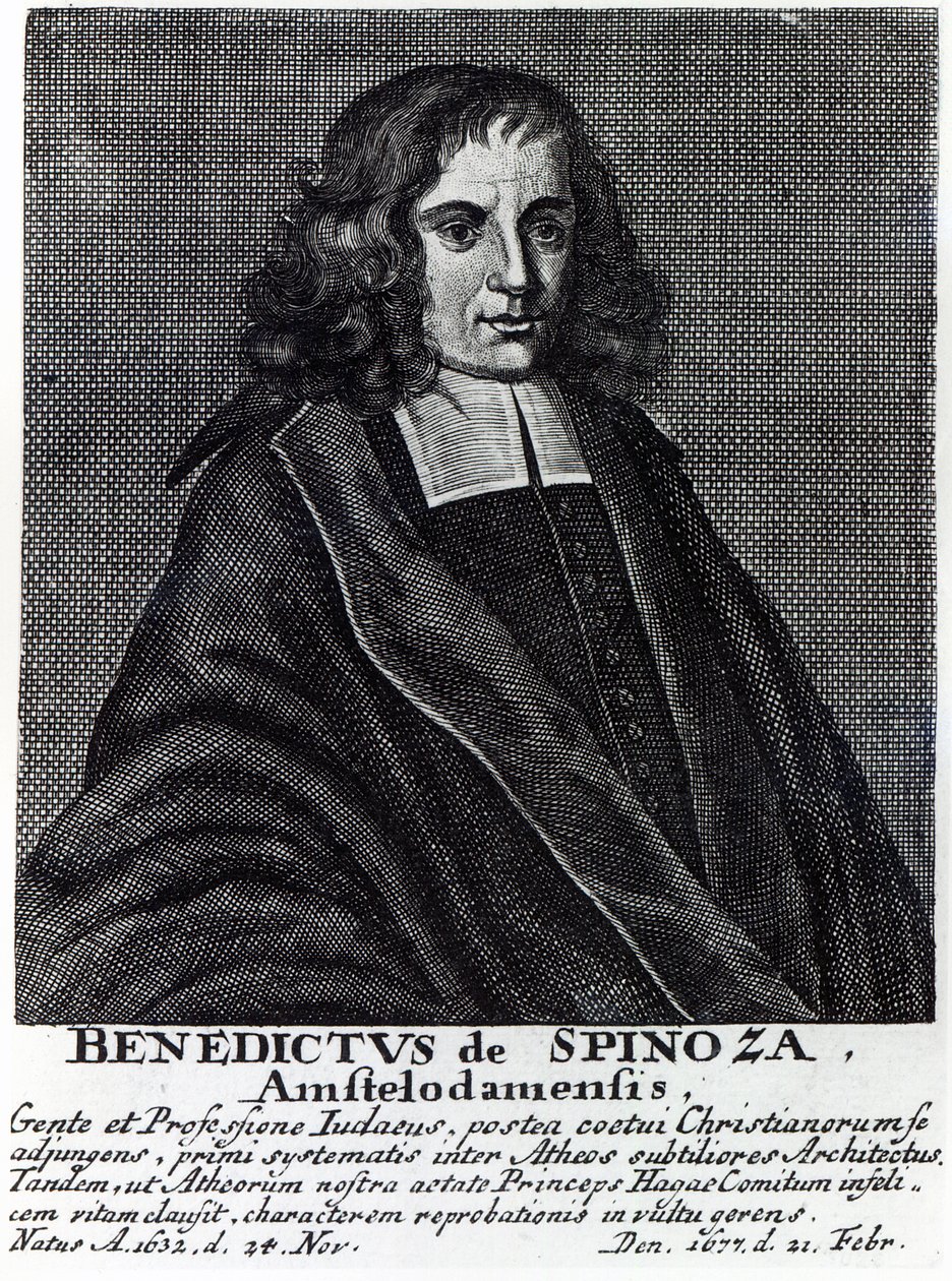 Baruch de Spinoza door Dutch School