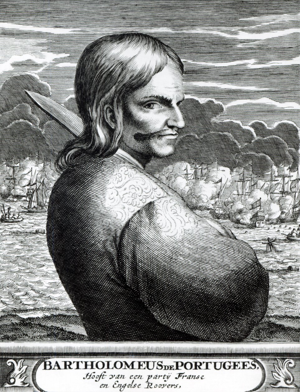 Portret van Bartholomeus de Portugees (uit 