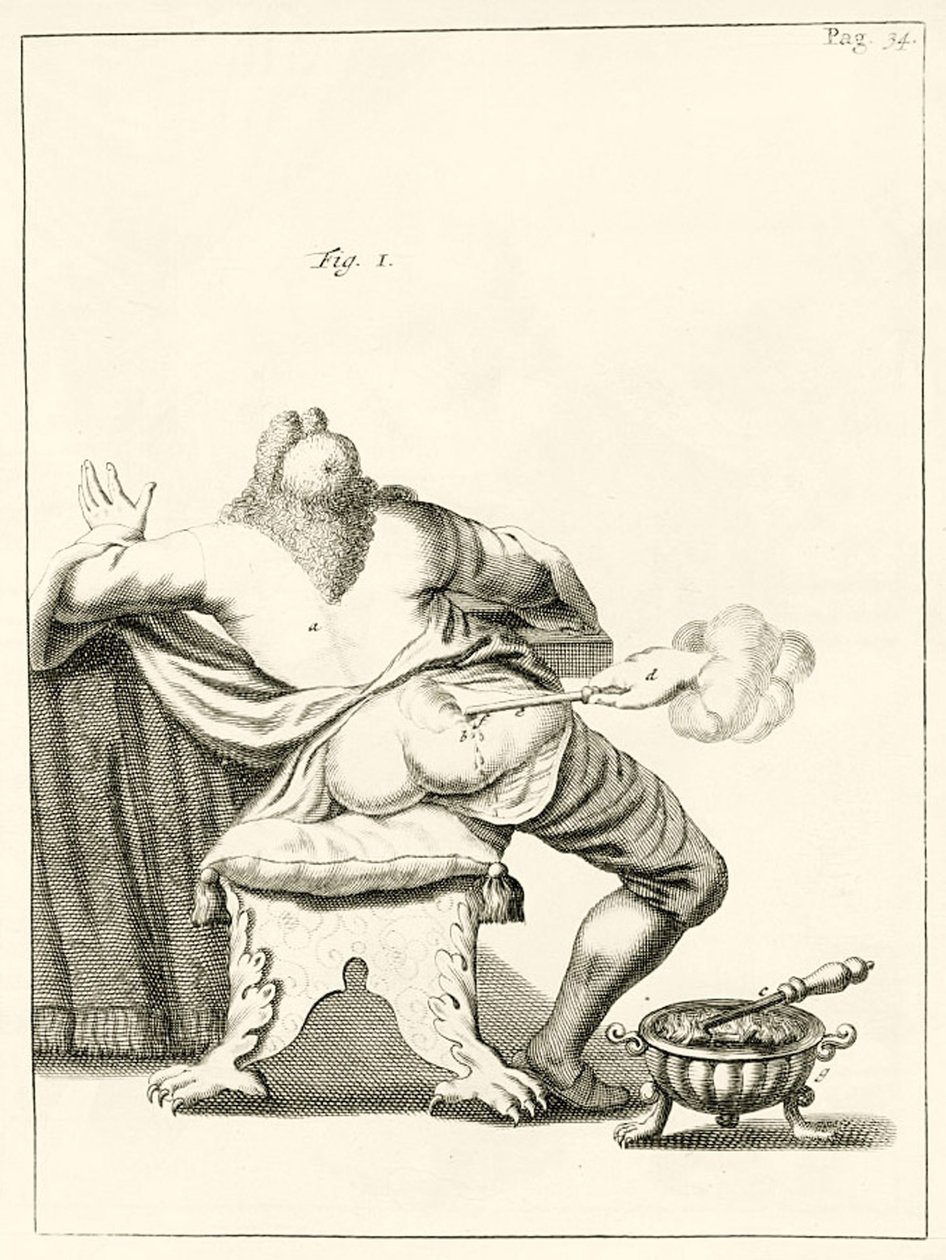 Een zweer lanceren op de bil, uit Exercitationes Practicae circa Medendi Methodum door Frederik Dekkers, 1694 door Dutch School