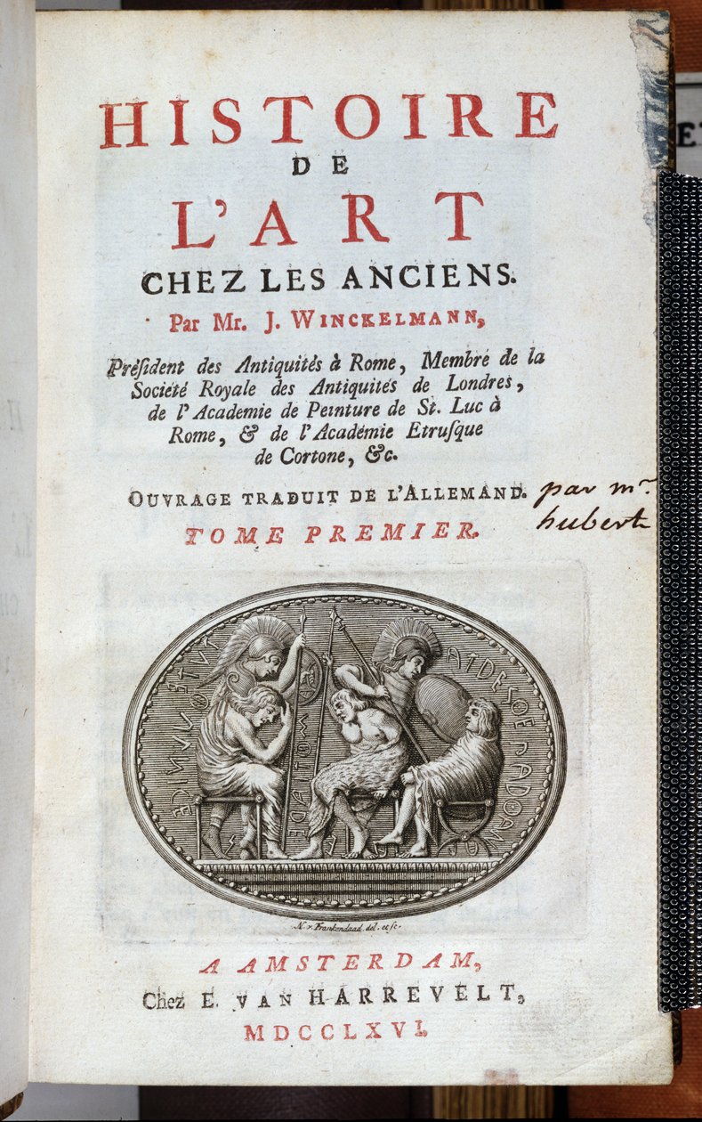 Titelpagina van Histoire de l