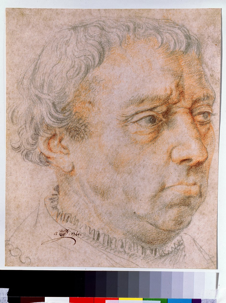 Portret van een man door Dutch School