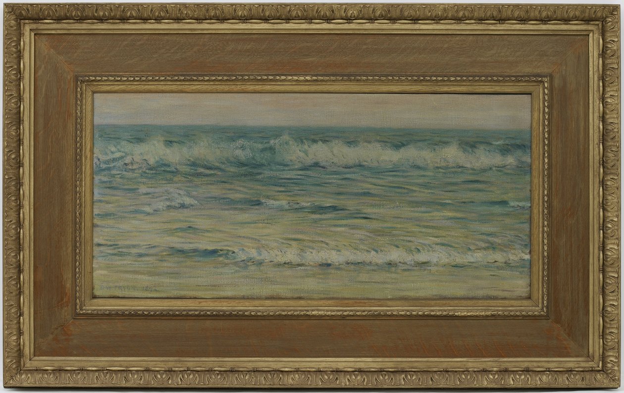 De zee: ochtend, 1892 door Dwight William Tryon