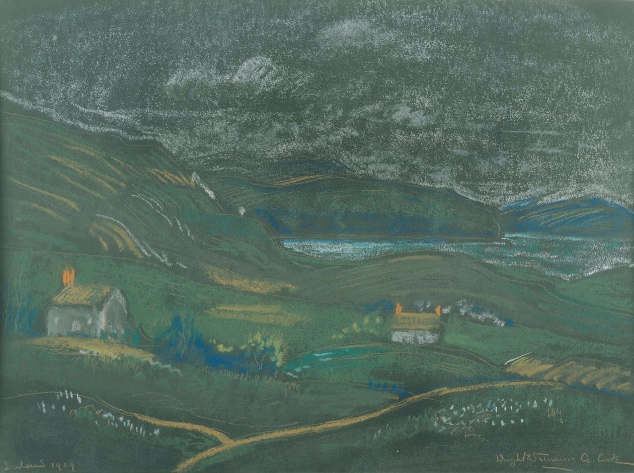Naamloos landschap (County Cork) door Dwight Williams