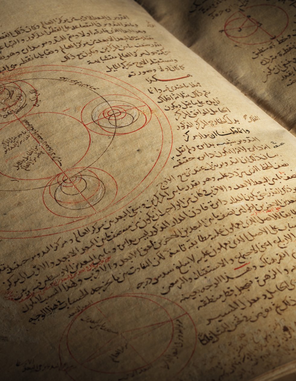 Een Compendium van Verhandelingen over Astronomie en Wiskunde door Nasir Al-Din Muhammad bin Al-Hasan Al-Tusi door Dynasty Seljuq