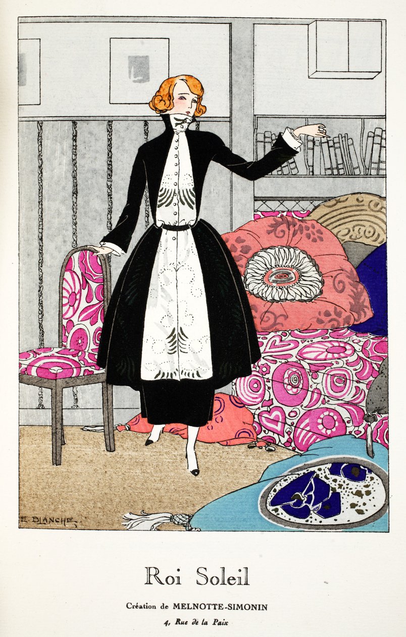Zonnekoning - creatie van Melnotte-Simonin door E. Blanche