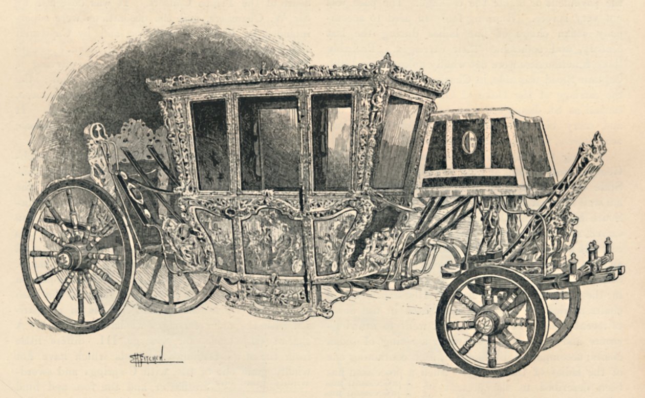 De Sprekerskoets: Zeventiende Eeuw. South Kensington, 1886 door E H Fitchen