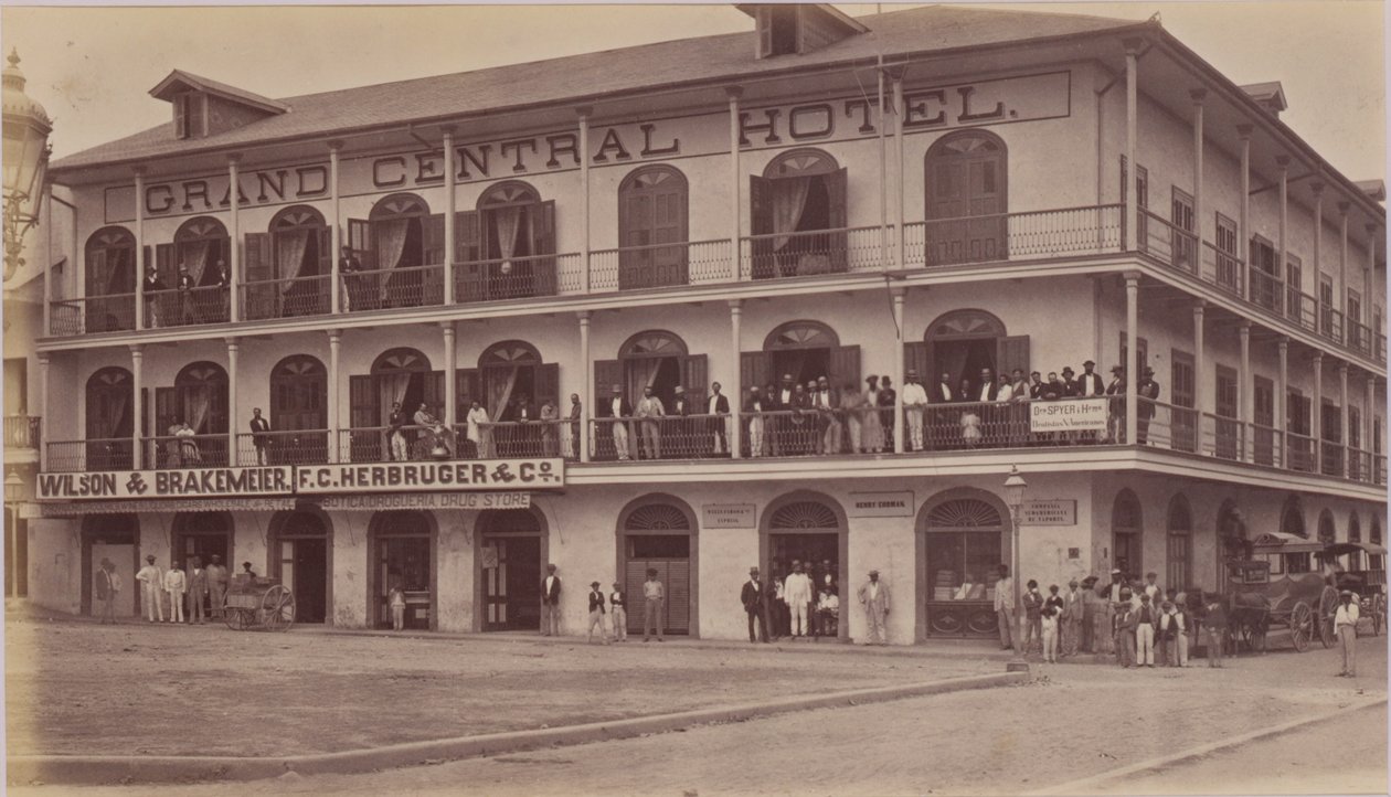Panama door Eadweard Muybridge