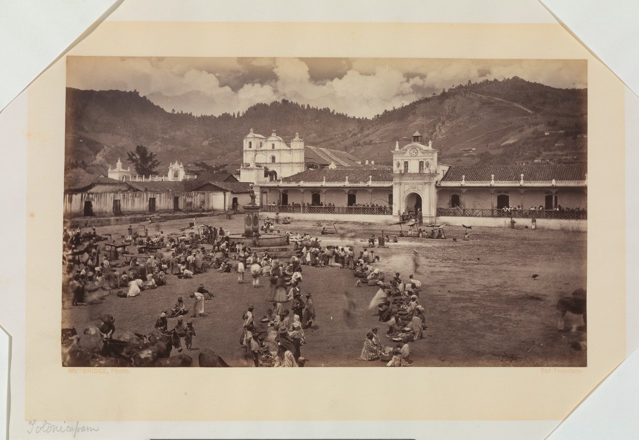 Totonicapán, Guatemala door Eadweard Muybridge