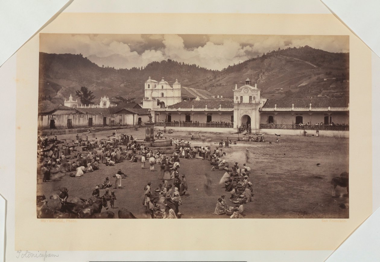 Totonicapán, Guatemala door Eadweard Muybridge