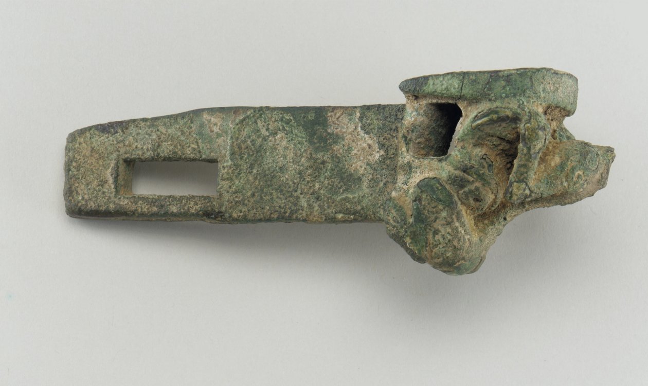 Wagenbeslag: borgpen door Eastern Zhou Dynasty Chinese School