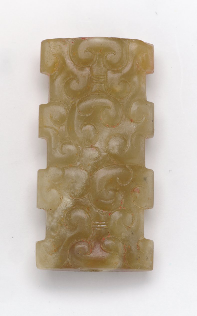 Rechthoekige hanger door Eastern Zhou Dynasty Chinese School