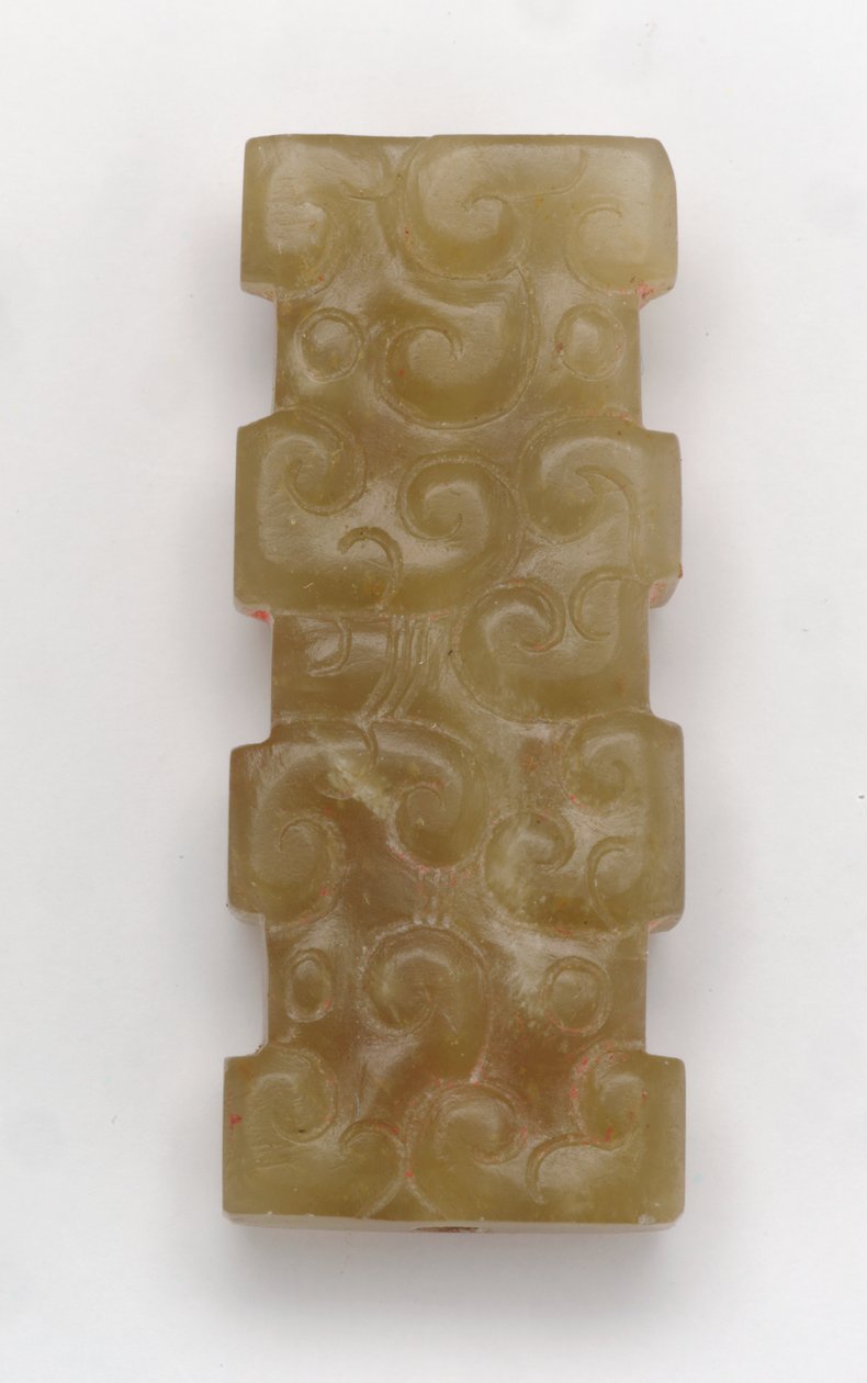 Rechthoekige hanger door Eastern Zhou Dynasty Chinese School