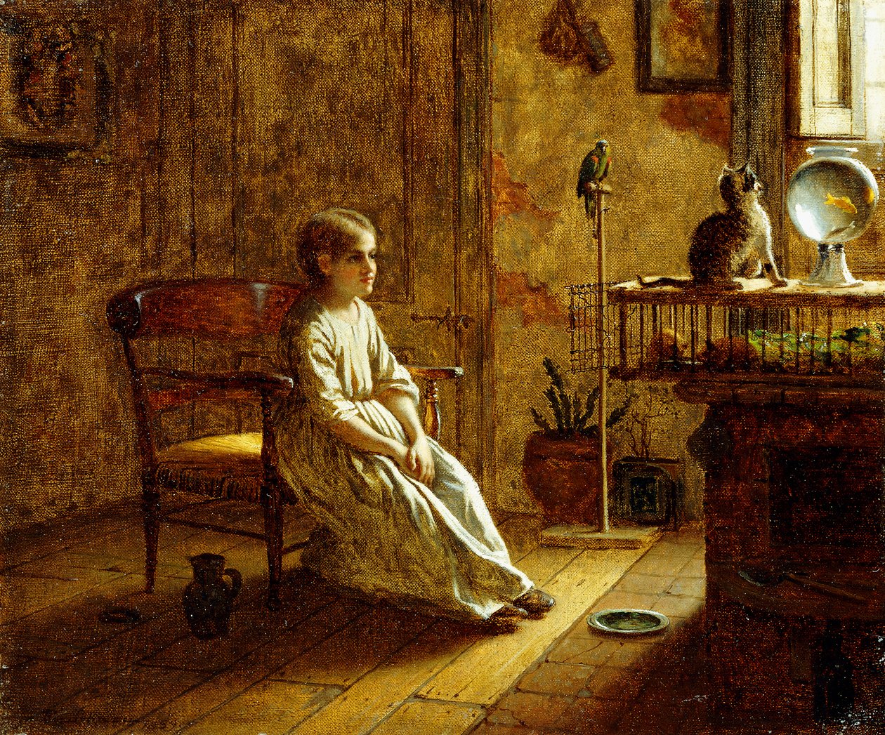  door Eastman Johnson