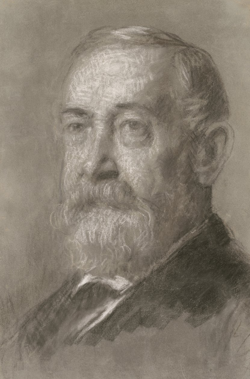 Benjamin Harrison door Eastman Johnson