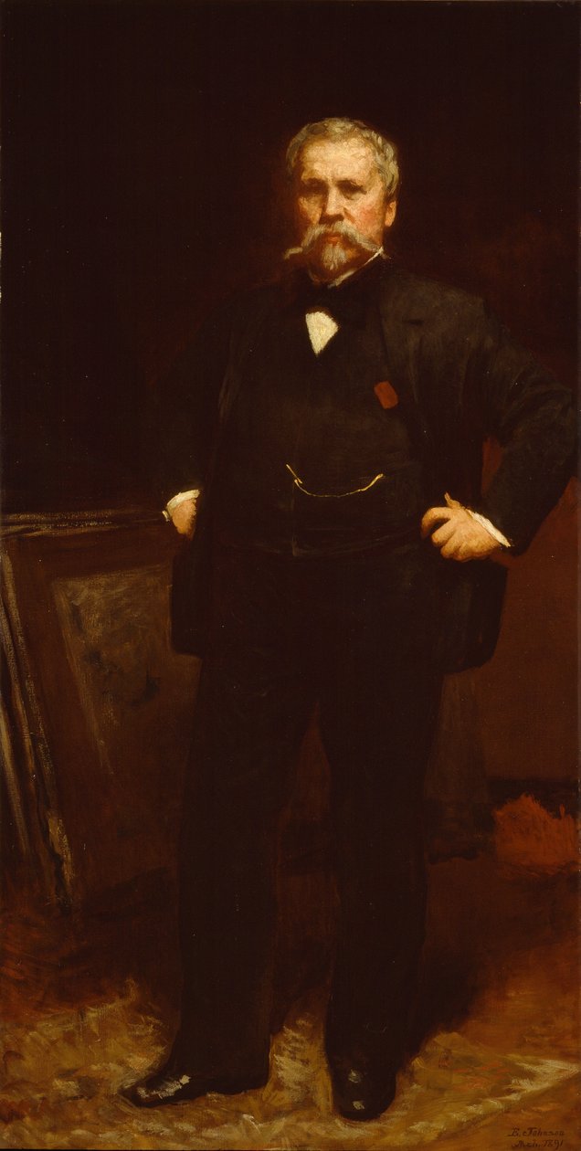 Zelfportret door Eastman Johnson