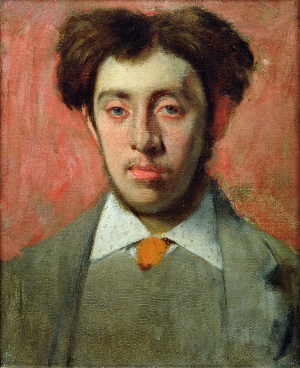 Portret van Albert Melida door Edgar Degas