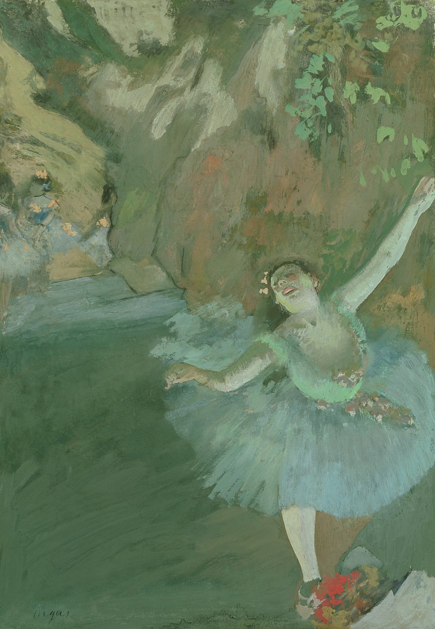 De Boog van de Ster, c.1880 door Edgar Degas